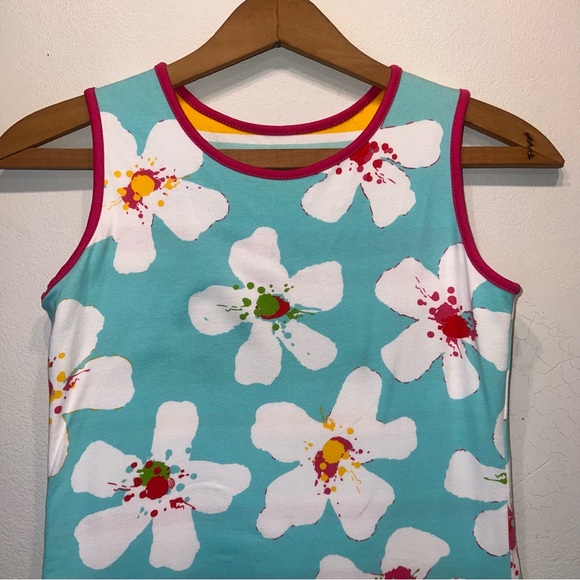 Three Friends Girls Sleeveless Reversible Sun Dress Size 7 - Picture 2 of 11